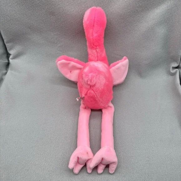 Pinky Flamingo Plush 1998 17" Bird Stuffed Toy Vintage TY Beanie Buddy - Picture 5 of 11
